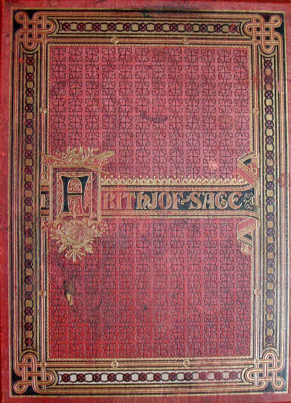Esaias Tegner - Frithjof Saga- verlegt bei Bruckmann Mnchen - mit 12 Lichtdrucke und 50 Holzschnitte - Goldschnitt - um 1900 - 31 x 23 x 2 cm - 130 S.. -  59 € mtl./K 450 €