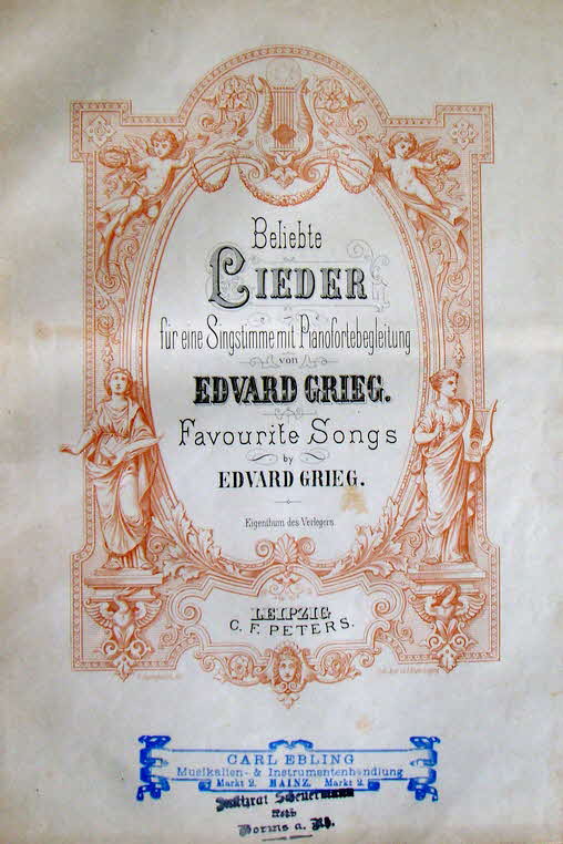 Edvard Grieg (* 15. Juni 1843 in Bergen, Norwegen; � 4. September 1907 ebenda) war ein norwegischer Pianist und Komponist der Romantik. Bekannt wurde er vor allem durch das von ihm komponierte musikalische Werk Peer Gynt  - 39 € mtl./K 350 €